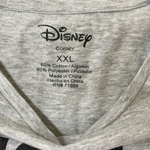Y2K Mickey and Minnie Mouse Streetwear Graphic Tee XXL - Picture 3 of 3